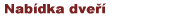 Interierov� dve�e