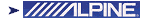 Autorádia Alpine