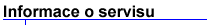 Informace o servisu